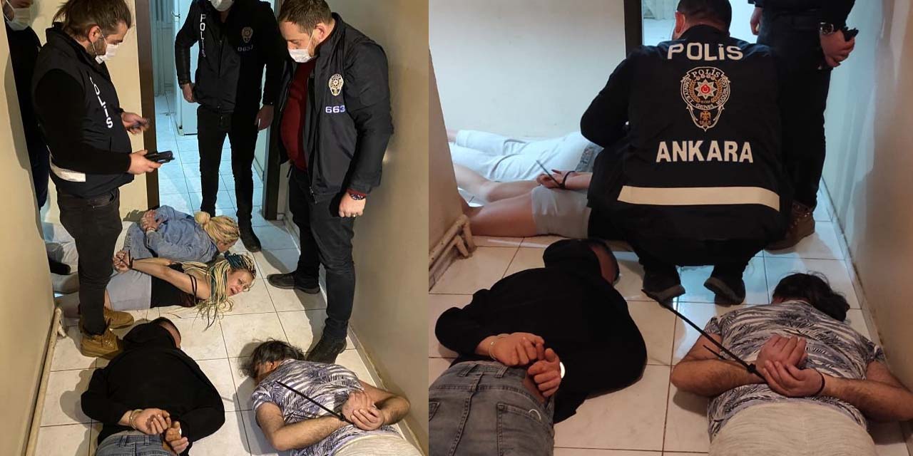 Ankara merkezli 3 ilde ‘yarasa kız’ operasyonu! 125 kişi adliyeye sevk edildi