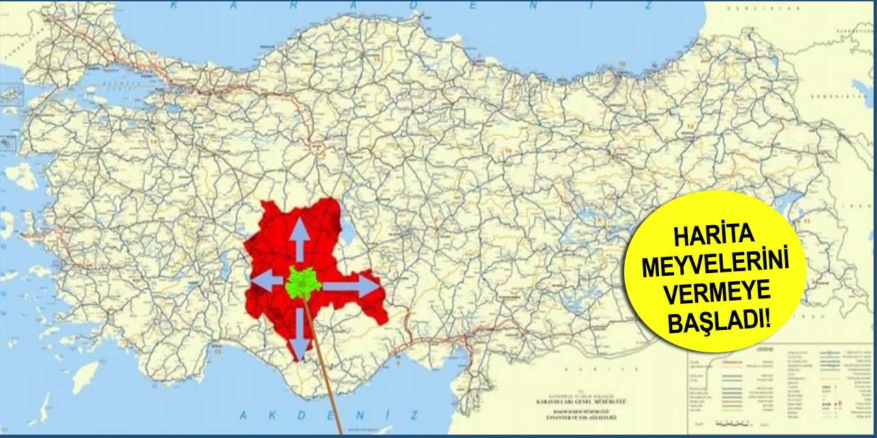 Konya için hayati öneme sahip harita hayata geçirildi!