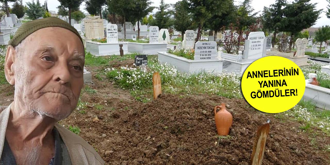 Film gibi! Defnettikleri babalarını görünce şoka girdiler