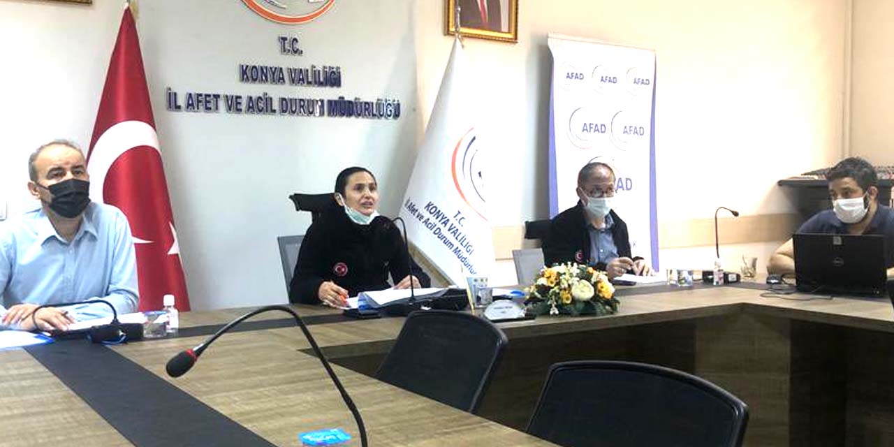 Konya AFAD'dan 'Meteorolojik İklim Değişikliği Kaynaklı Afetler' çalıştayı