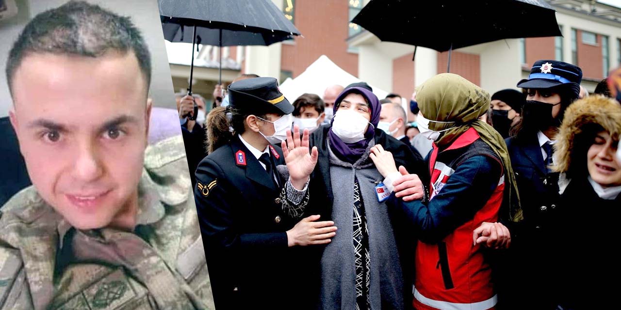 Şehit Uzman Çavuş Gökhan Çakır gözyaşlarıyla defnedildi