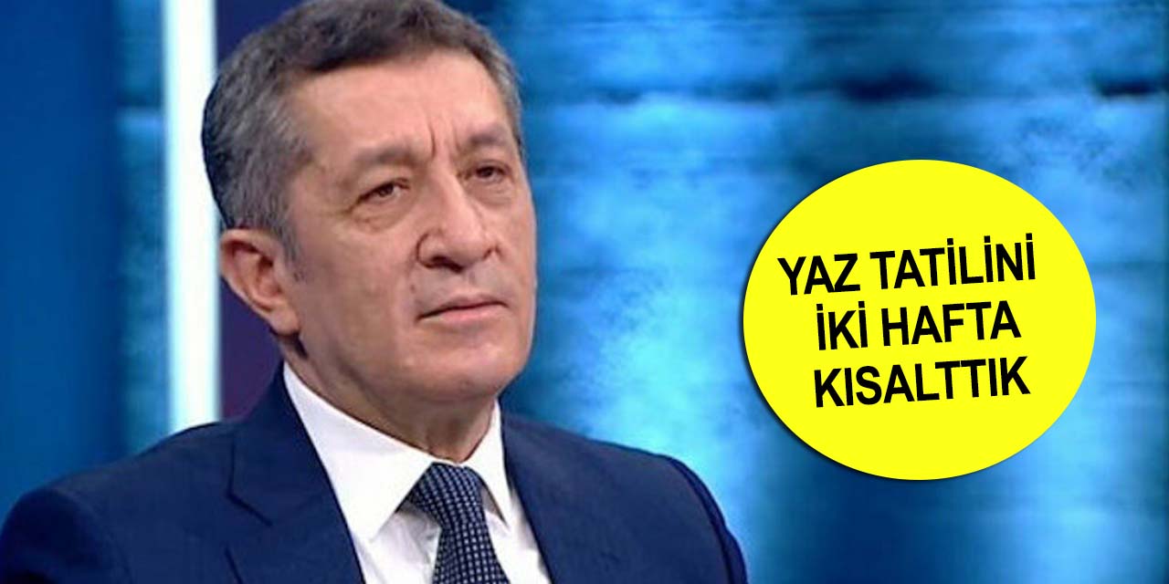 Milli Eğitim Bakanı Selçuk'tan bursluluk sınavı açıklaması