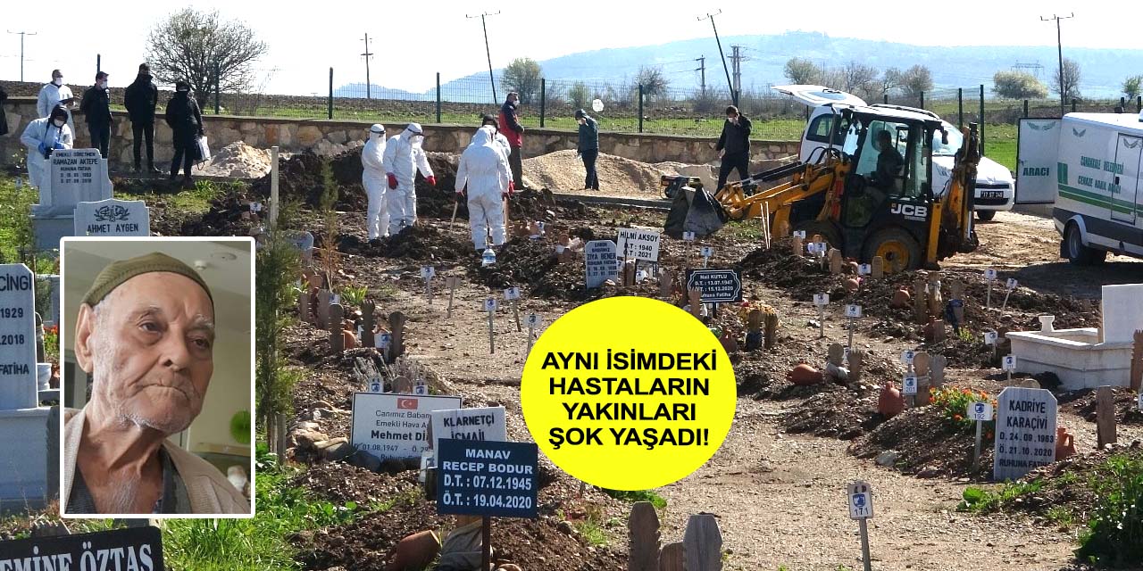 Babaları diye defnetmişlerdi! Yanlış yere defnedilen Kovid-19'lu mezardan çıkarıldı