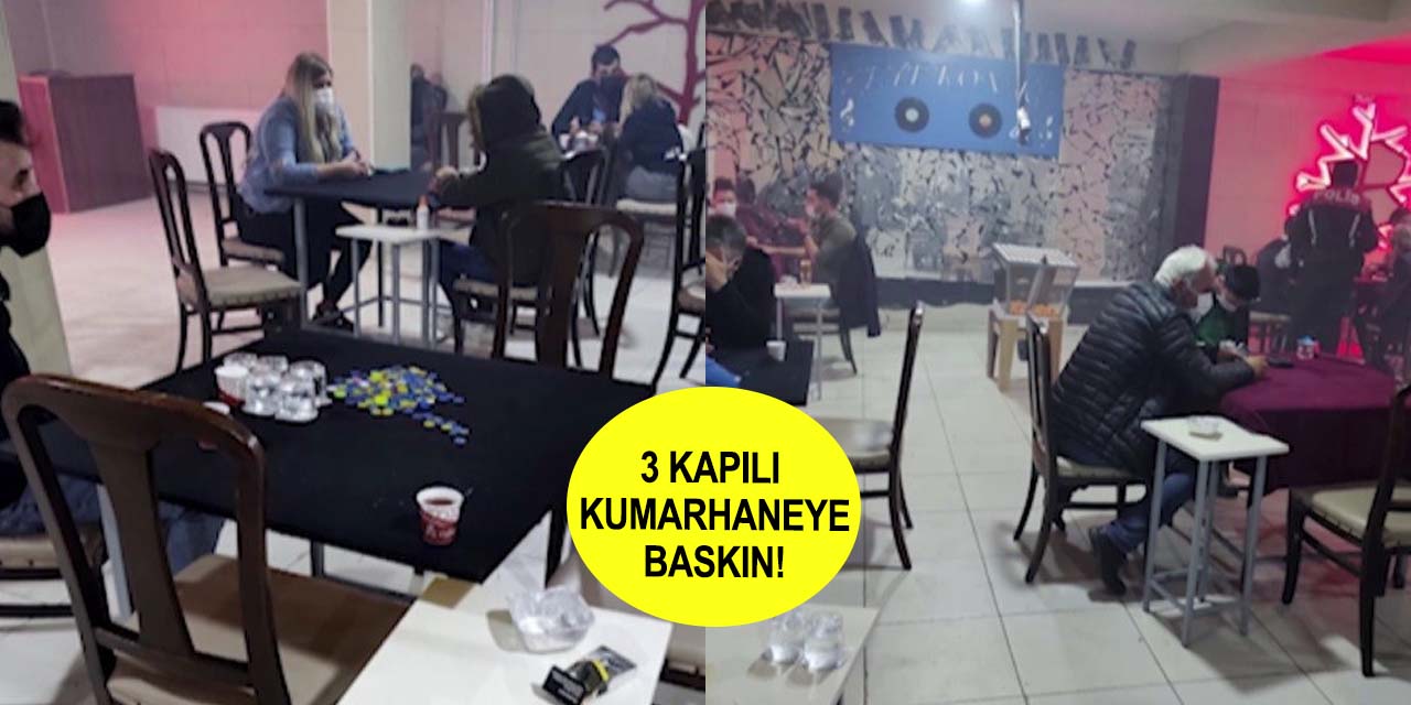 Konya'da koç boynuzlu kumarhane baskını! Arka arkaya üç demir kapı kırıldı