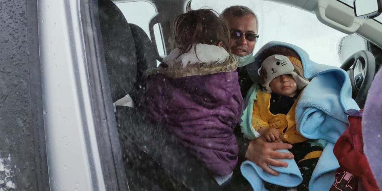 Tipide mahsur kalan 117 vatandaş kurtarıldı
