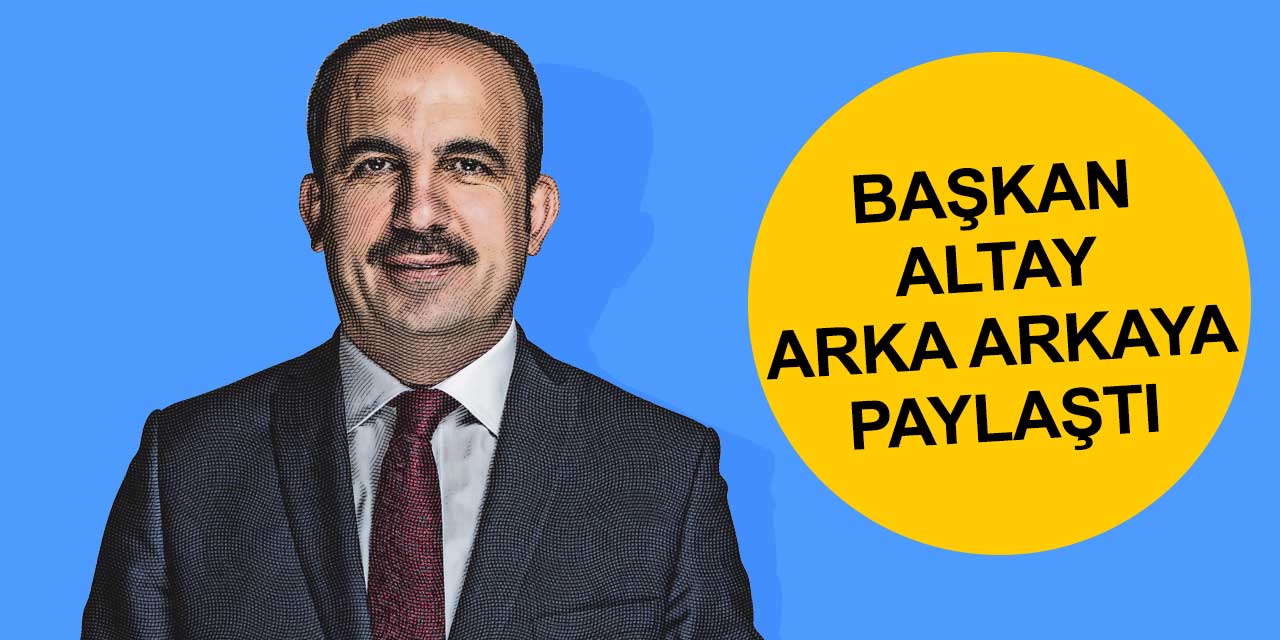 Konya Büyükşehir Belediye Başkanı Altay'ın 2 yılı nasıl geçti? Şehre neler kazandırıldı?