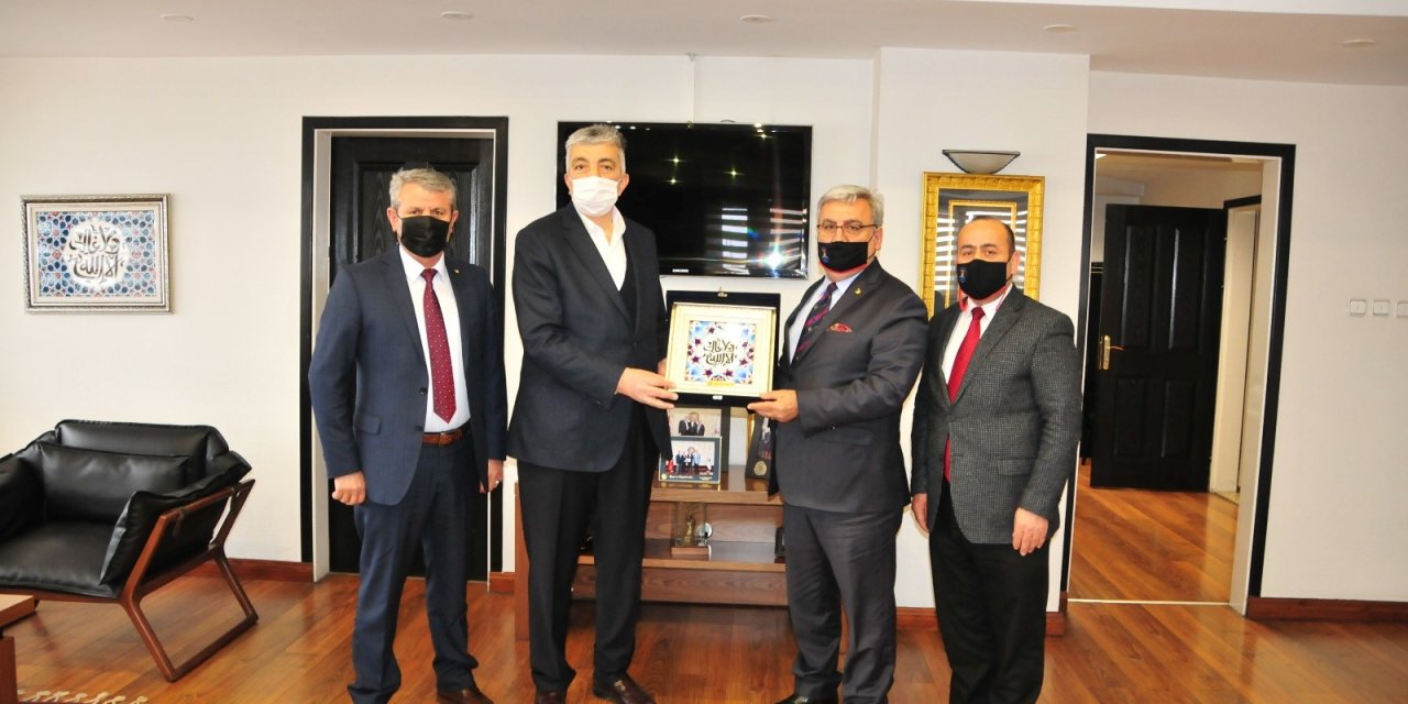 Konya Ticaret Borsası Sivas STB'yi ağırladı
