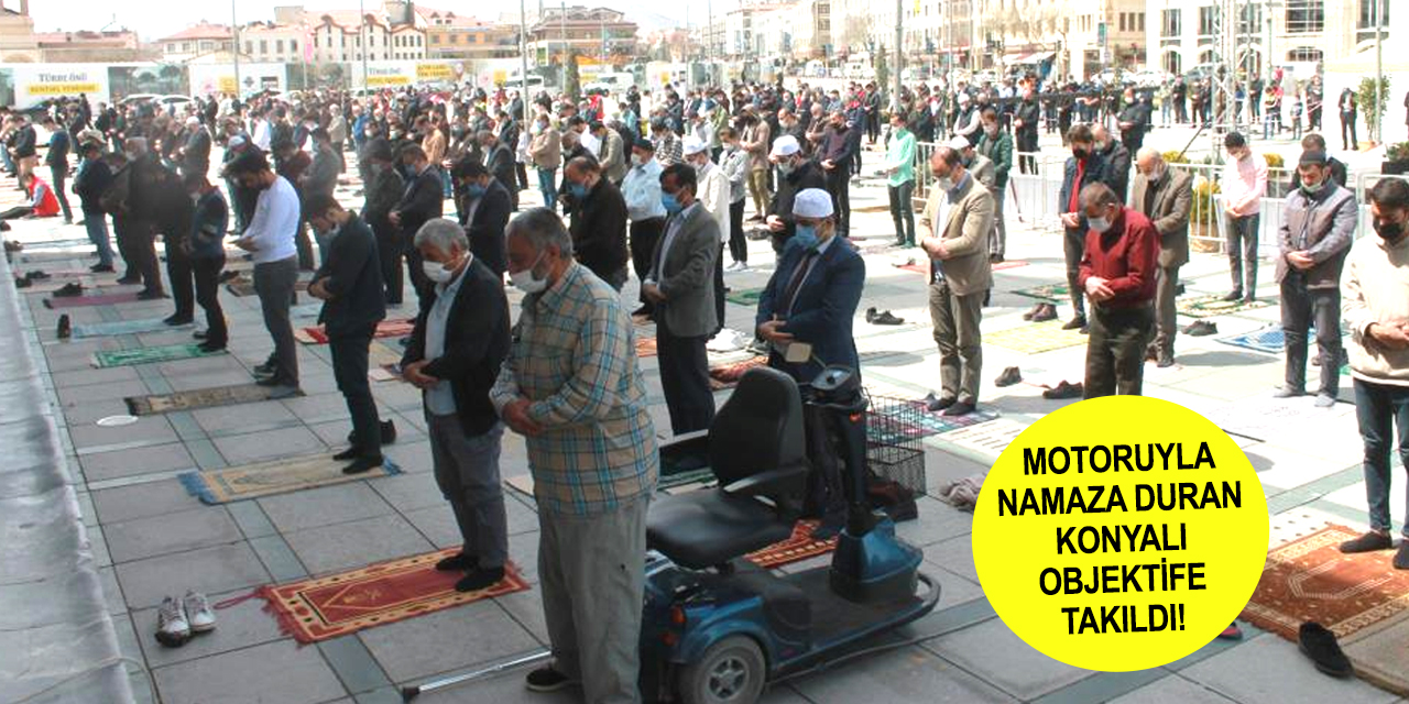 Konya'da Ramazanın ilk cuması 'tedbirlerle' kılındı