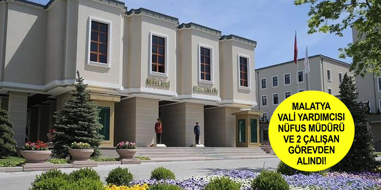 Almanya'ya gidip dönmemişlerdi! Vali yardımcısı dahil 3 kamu görevlisi görevden uzaklaştırıldı