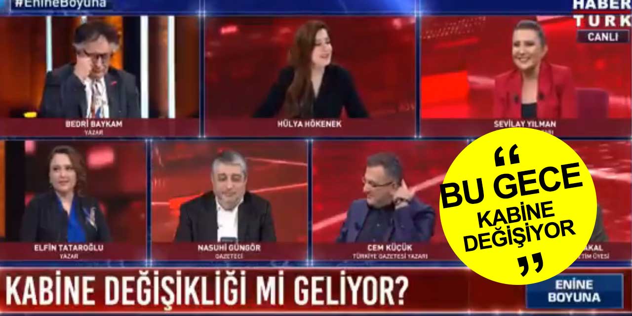 Kabine bu akşam değişiyor! 'Çok riskli birşey yapıyorum ama...'
