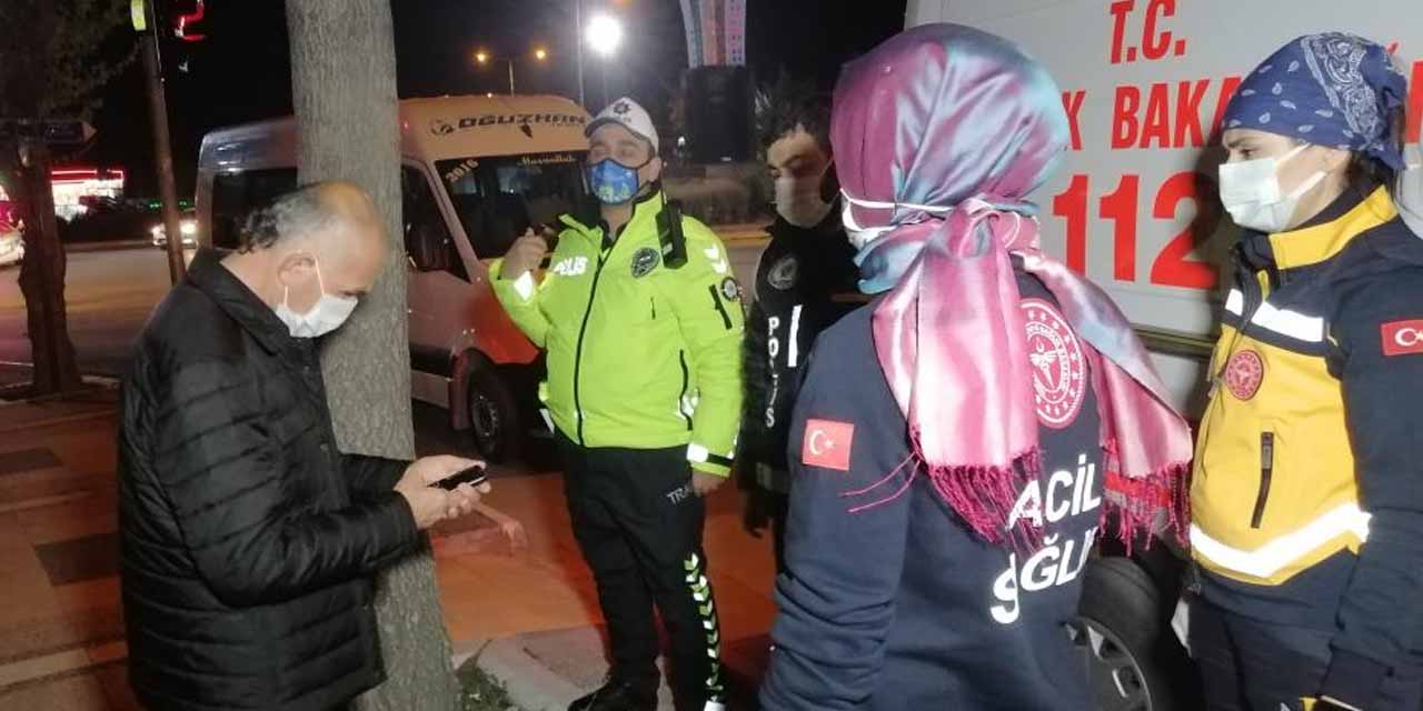 Karantinada olması gereken şahıs servis şoförlüğü yaparken yakalandı