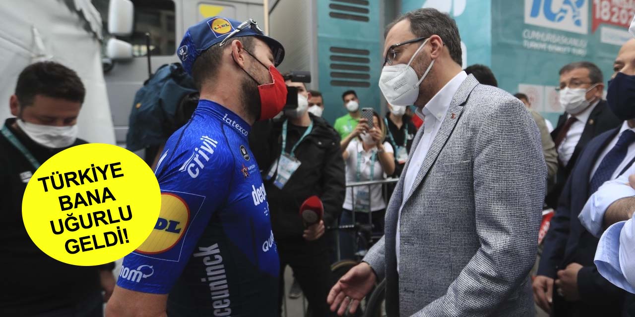 Bakan Kasapoğlu Mark Cavendish'i Konya davet etti