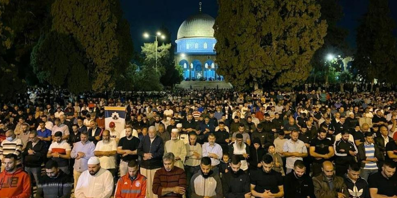 İsrail'in Mescid-i Aksa’da teravih çıkışı saldırında bugün 6 kişi daha yaralandı