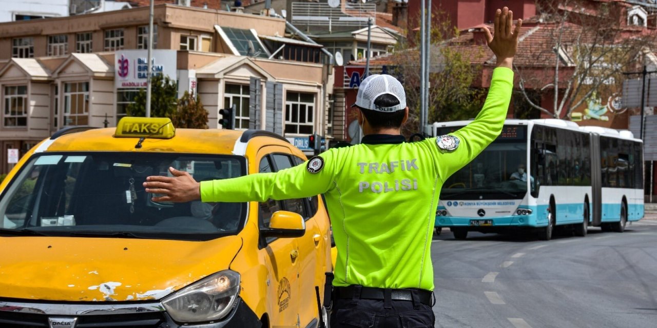 Konya’da en çok trafik cezasını cep telefonuyla konuşanlar yedi!