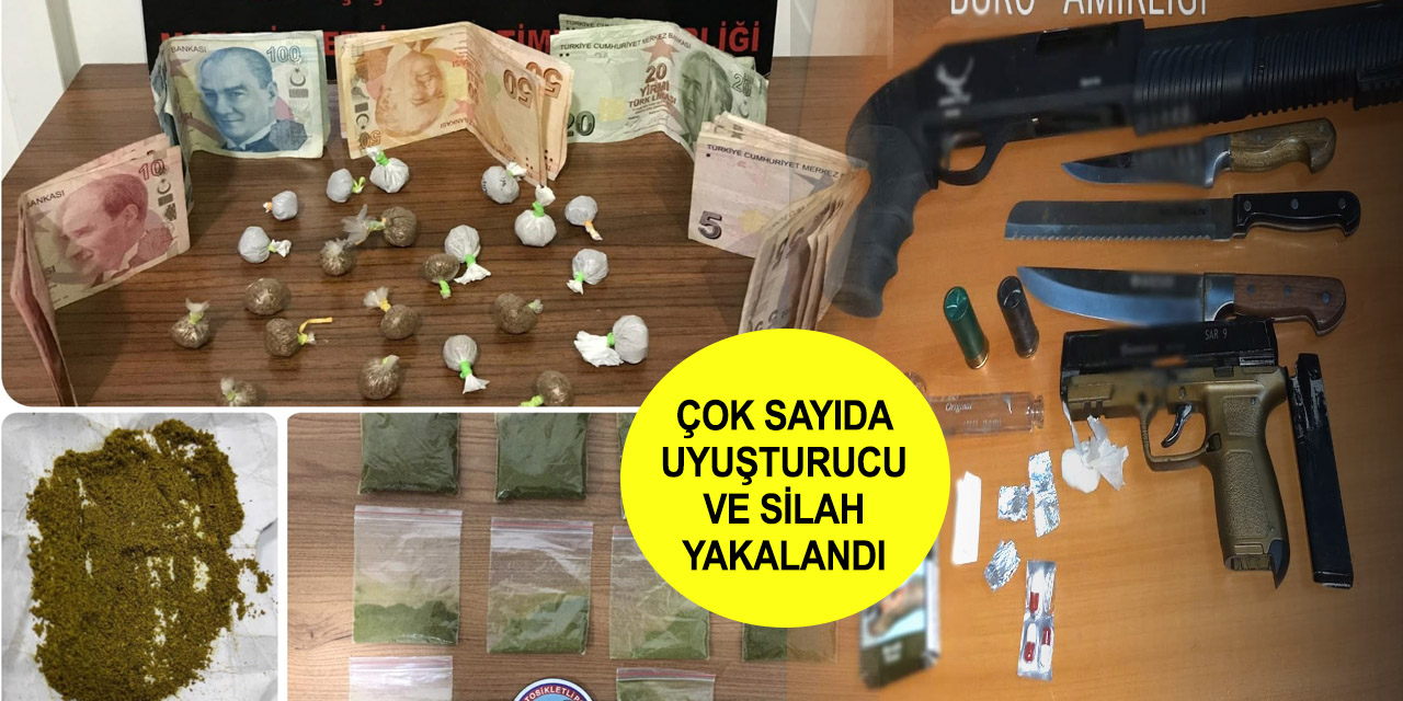 Konya’da zehir tacirlerine ağır darbe! 47 gözaltı