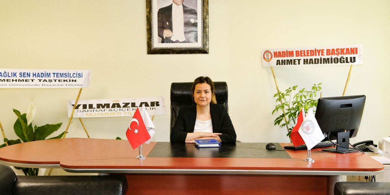 Hadim Devlet Hastanesinin yeni Başhekimi Dr. Esra İnce göreve başladı