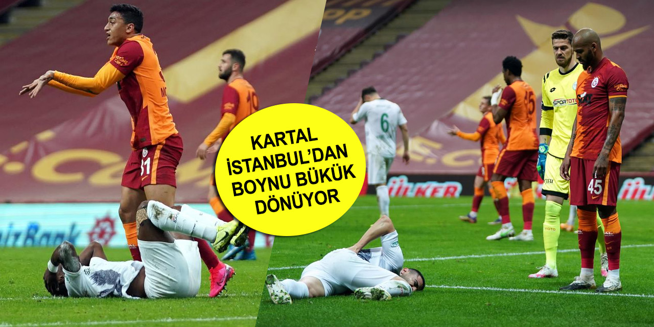 Konyaspor iyi mücadele ettiği maçtan puan çıkaramadı