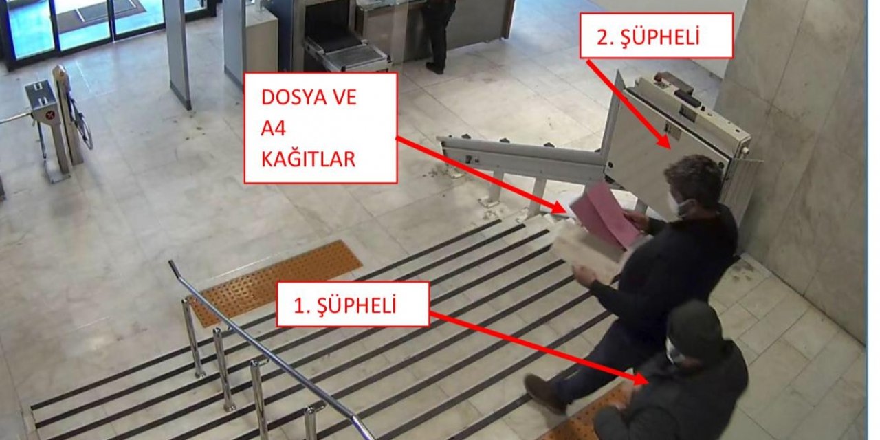 Akılalmaz senaryo! Dolandırıcıları güvenlik görevlilerinin dikkati ele verdi