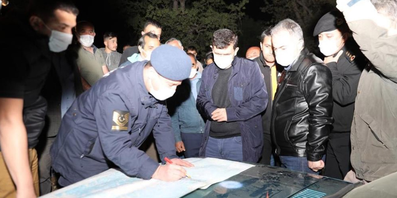 200 kişilik arama kurtarma ekibi 10 yaşındaki Kerim Can için seferber oldu