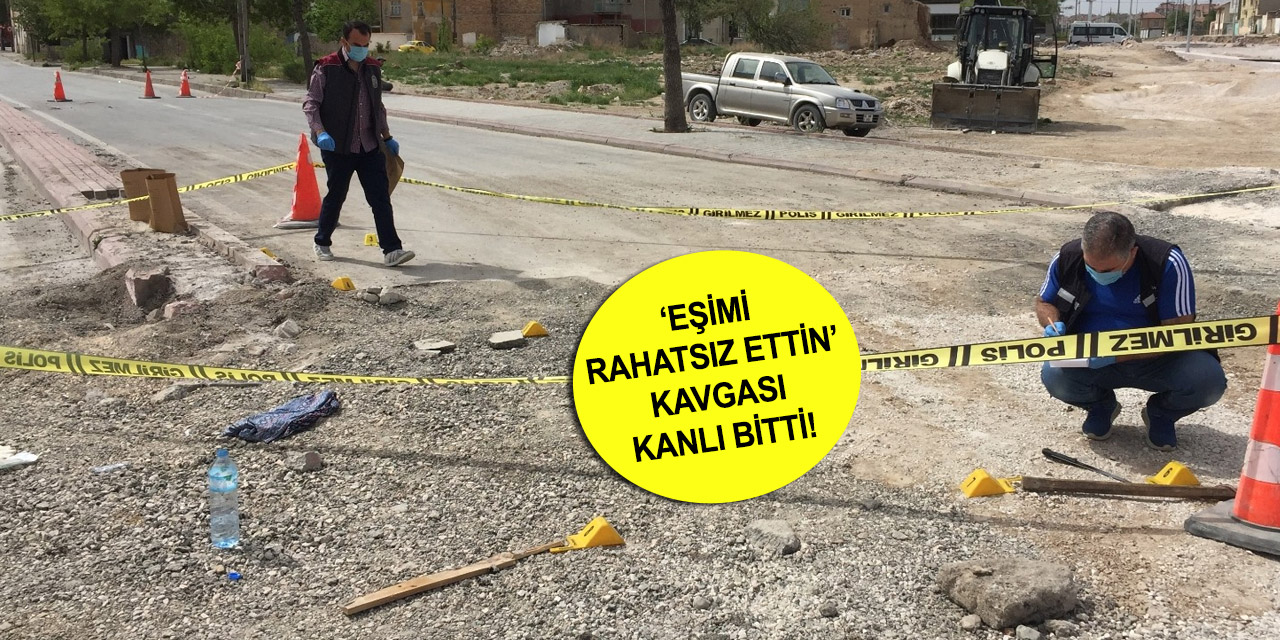 Konya Aziziye'de silahlı kavga! 1’i ağır 4 yaralı
