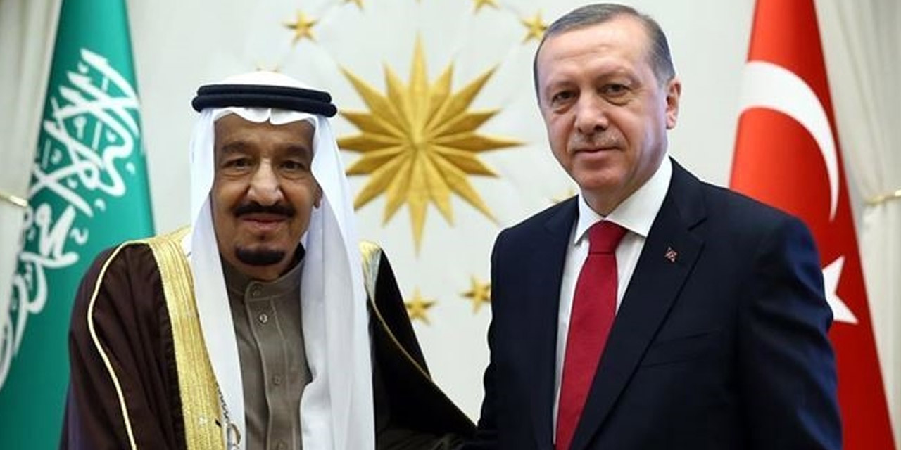 Cumhurbaşkanı Erdoğan Suud Kralı Selman'la görüştü