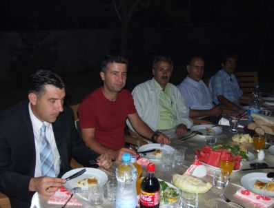 Kelkit Kaymakamı Işık'a veda yemeği