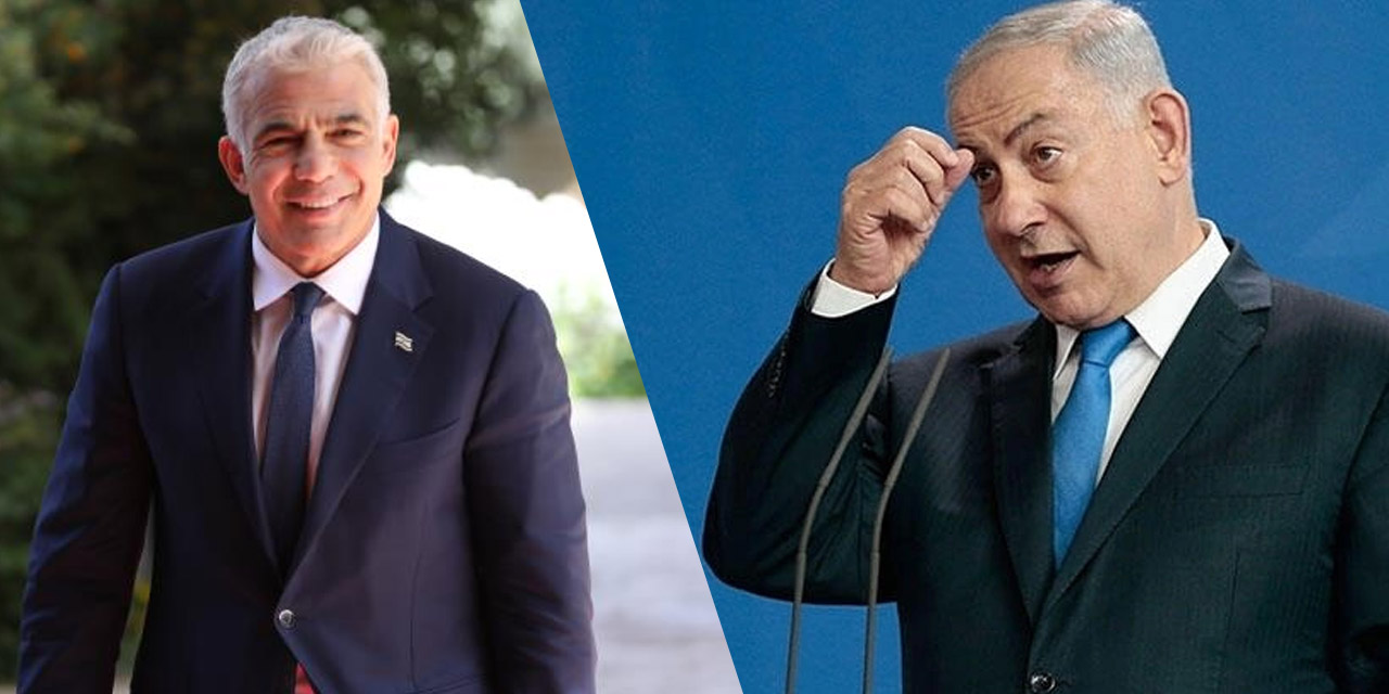 Netanyahu’nun iktidarı sallantıda! İsrail’de hükümeti kurma görevi Lapid’e verildi