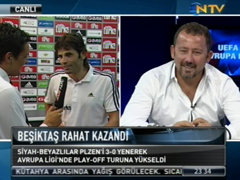 NTV'de canlı yayında Sergen Yalçın geyiği