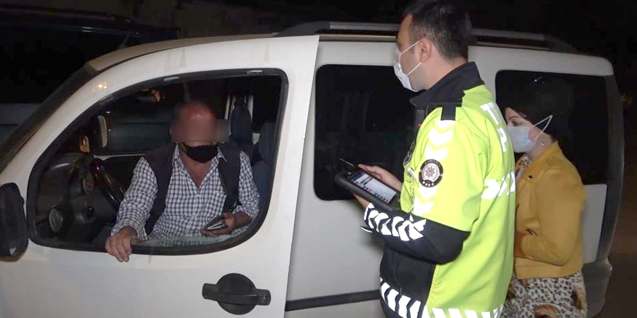 '7 devlete gidebilirim' dedi! Aracı trafikten men edildi