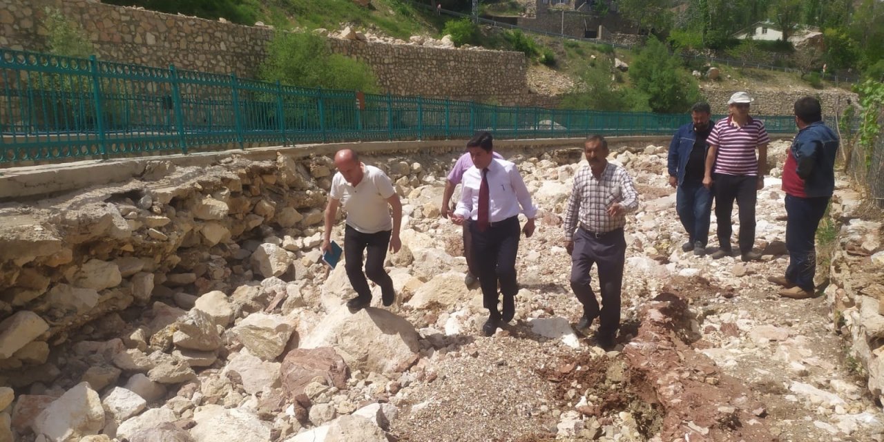 Konya Taşkent’te sel felaketinin ardından yaralar sarılıyor