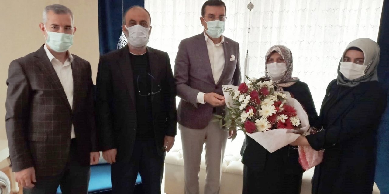 Gara Şehidi Özbey’in annesine vefa ziyareti