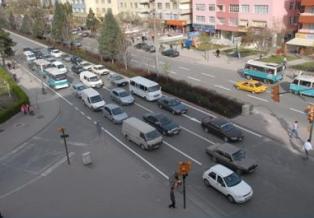 Şehir trafiğinde dolmuşçu gerçeği