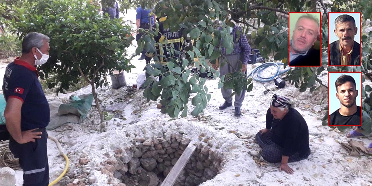 Su çıkarmak için kuyuya giren 3 kişi çıkamadı! Ekipler cesetlerini buldu