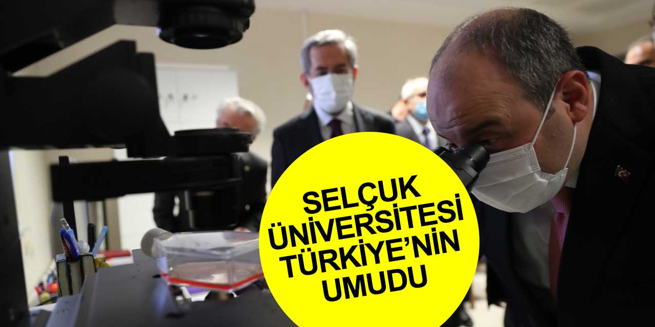 Konya Selçuk Üniversitesi geliştirdiği koronavirüs aşısıyla Türkiye'nin umudu oldu