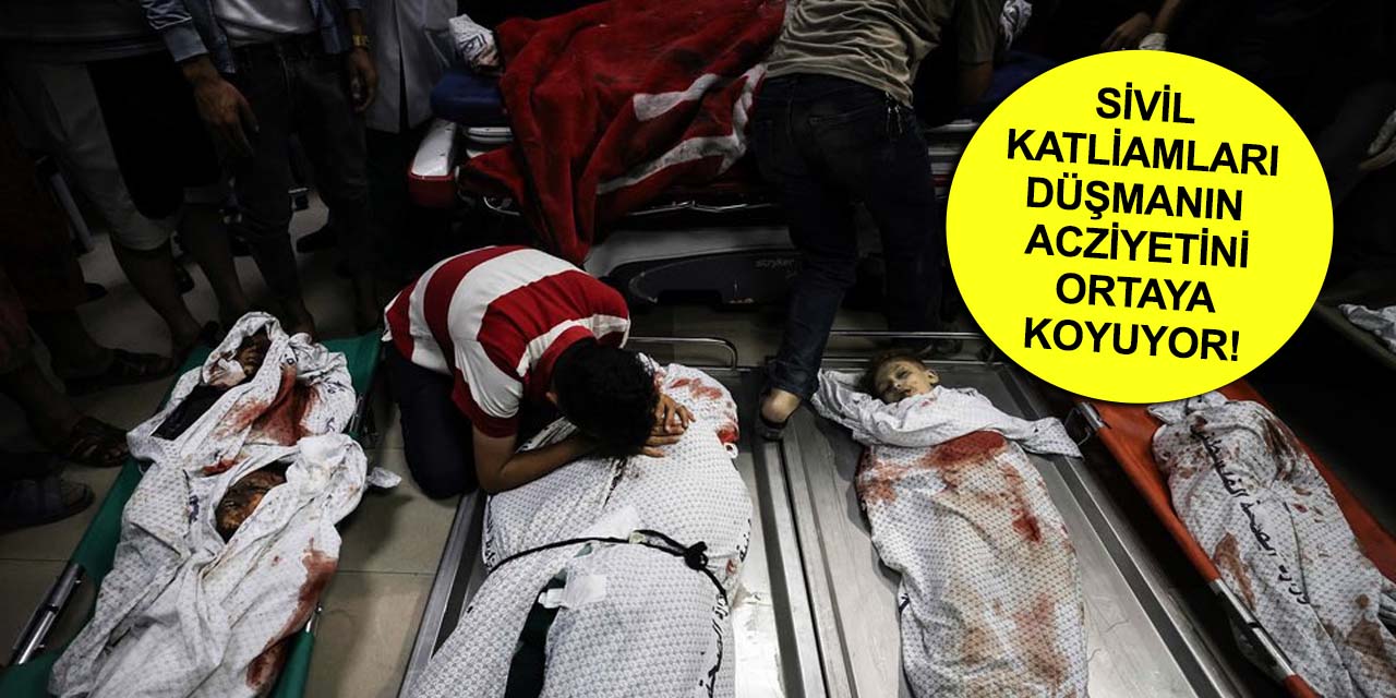 Hamas: Gazze'deki sivil katliamının tüm sorumluluğu İsrail'e ait
