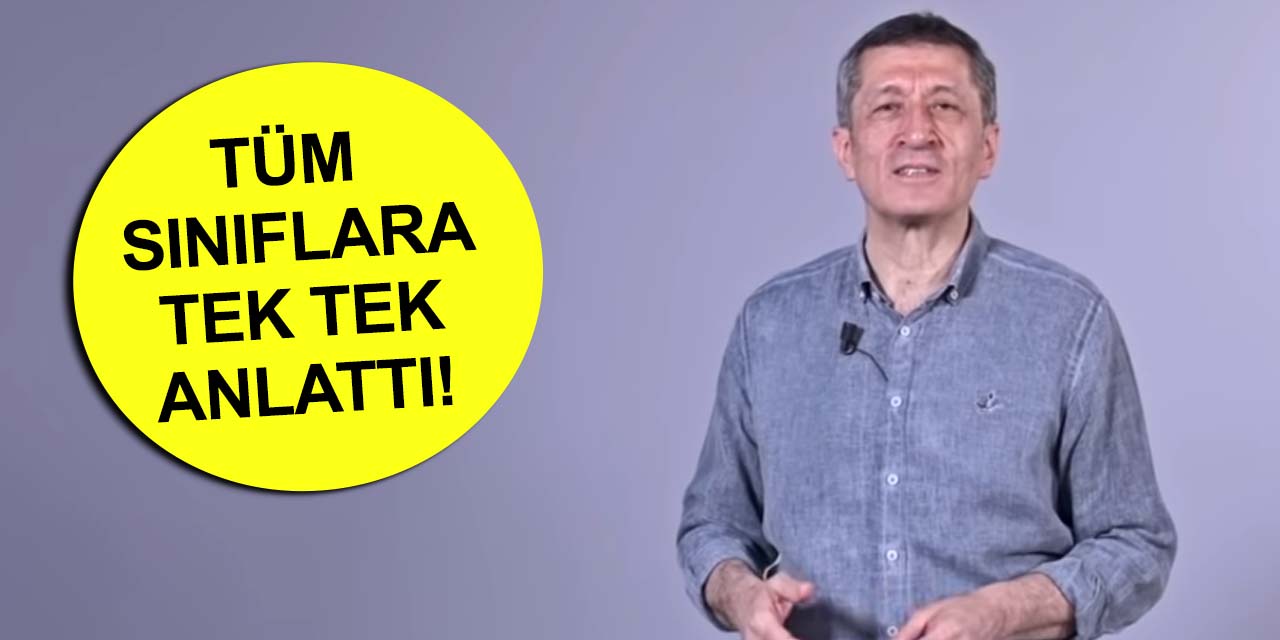 Milli Eğitim Bakanı Selçuk'tan lise öğrencilerine 'önemli' öneriler! Sınıf sınıf anlattı