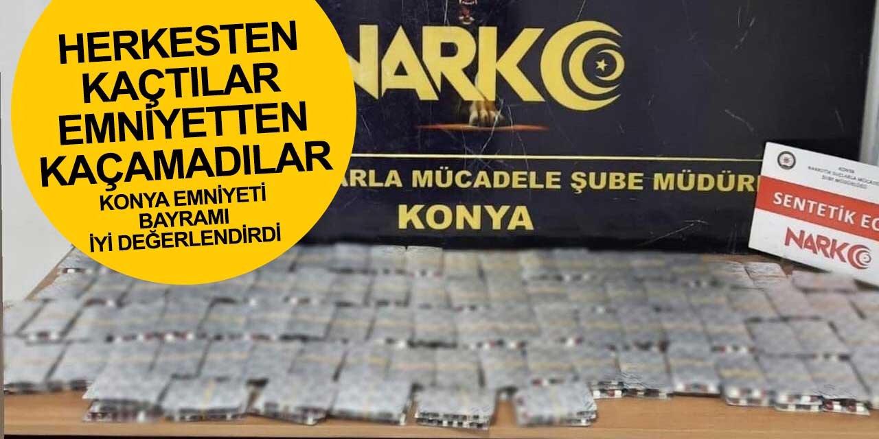 Konya Emniyet Müdürlüğü bayramı iyi değerlendirdi!