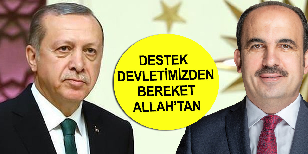 Uluslararası Tarım Şehirleri Birliği Başkanı Altay'dan Erdoğan'a çiftçiler adına teşekkür