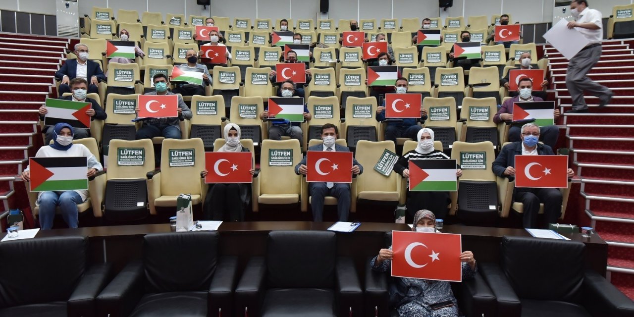 Karatay Belediye Meclisi'nden İsrail’i kınama Filistin'e destek