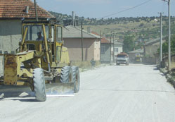 Akören yolları asfalta hazır