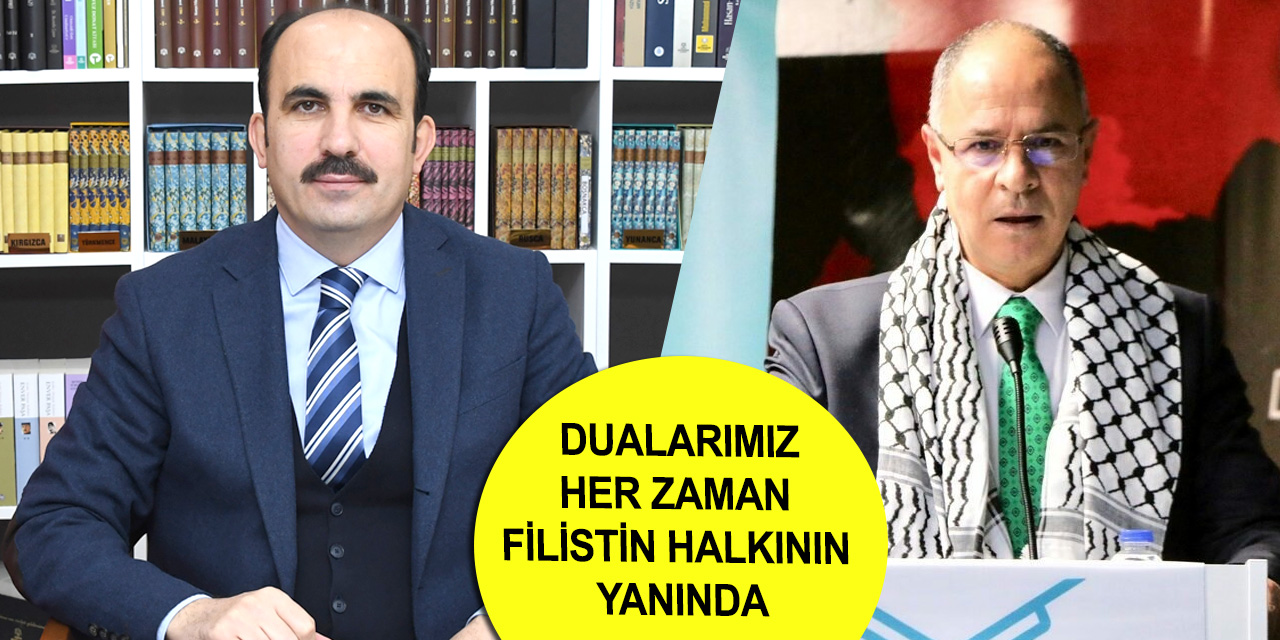 Başkan Altay Filistin Büyükelçisi Mustafa ile görüştü!