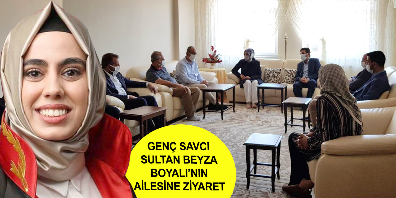 Konya Milletvekili Usta ve Başkan Kavuş'tan Kovid-19'a yenik düşen Savcı Beyza Boyalı'nın ailesine ziyaret