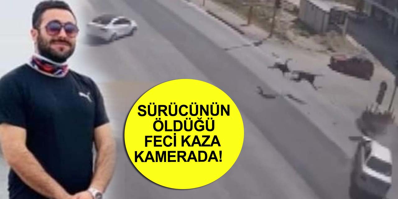Konya'daki feci motosiklet kazasının görüntüleri ortaya çıktı