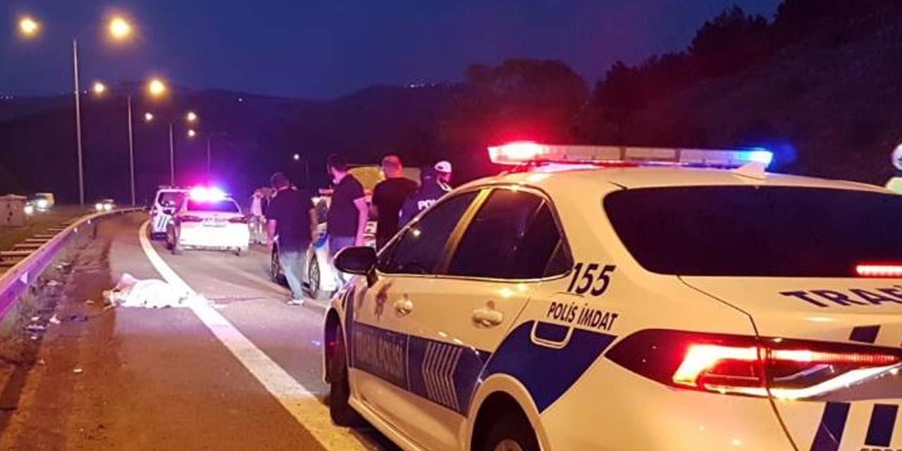 Ankara'da feci kaza! Motosikletteki iki arkadaş öldü