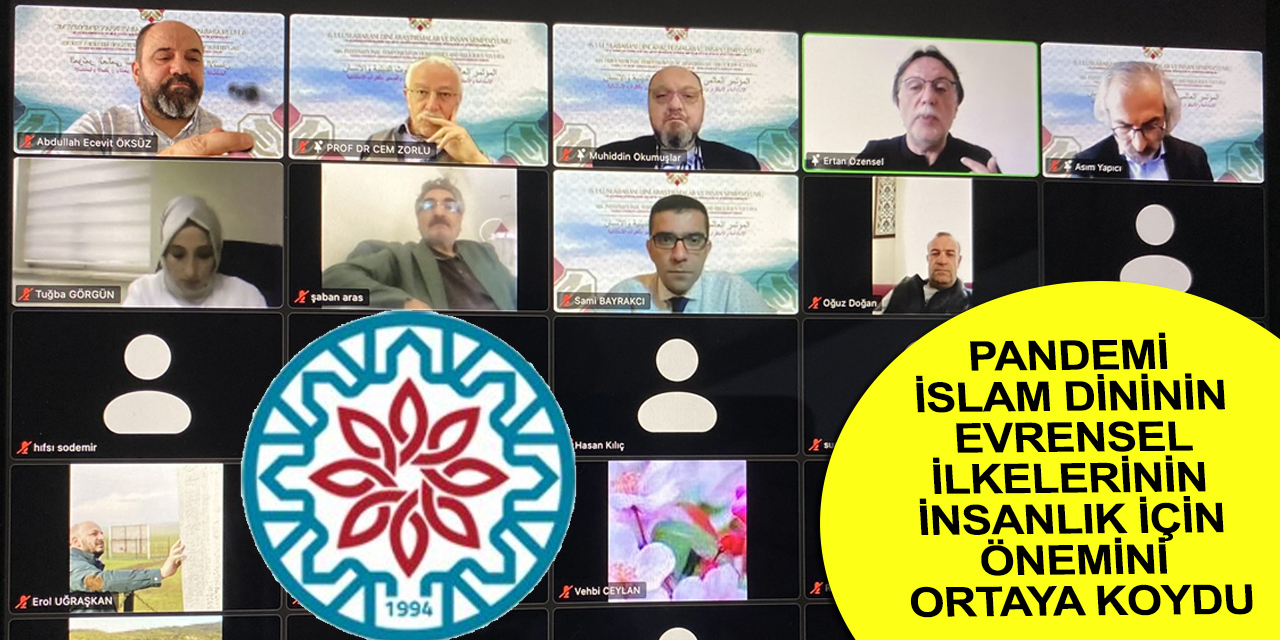 TİMAV Uluslararası Dini Araştırmalar ve İnsan Sempozyumu sonuç bildirisiyle insanlığa ders verdi