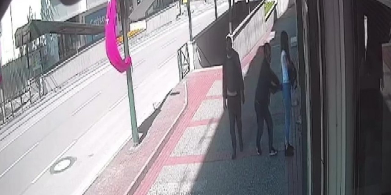 Genç kızın telefonunu arka cebinden alarak kaçan hırsız kayıplara karıştı
