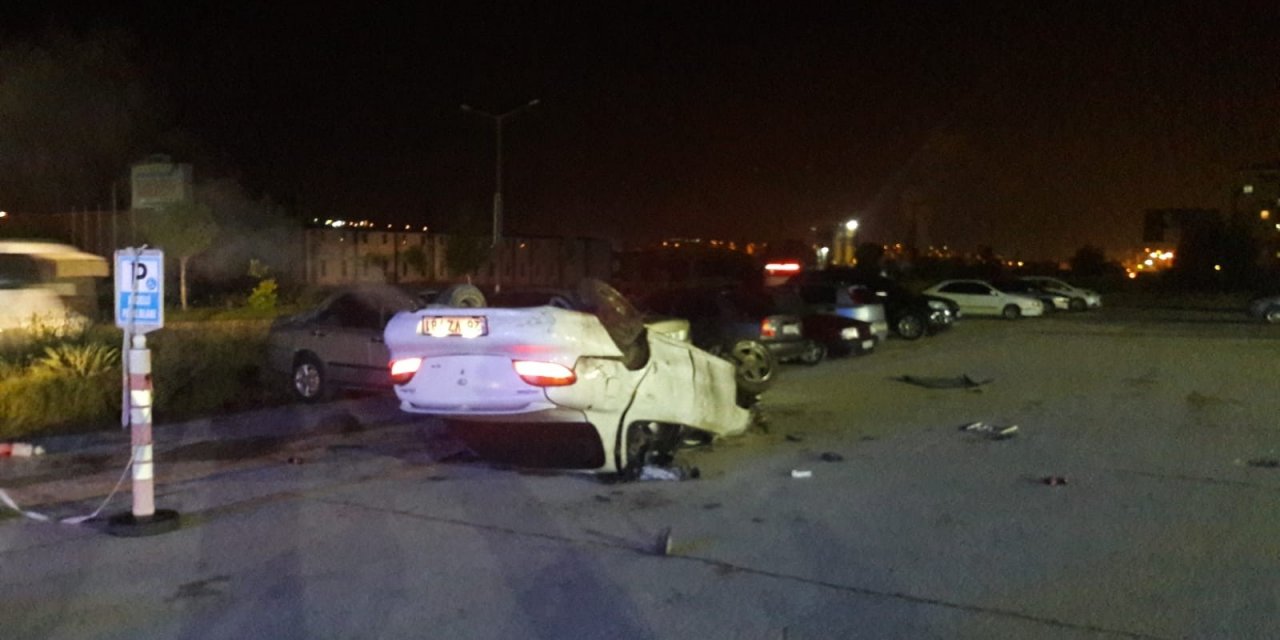 Bozüyük'te otomobil devrildi! Sürücüsü hayatını kaybetti