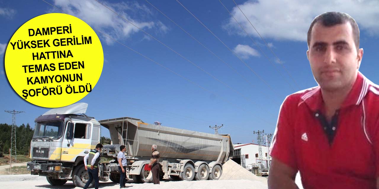 Konya'da feci ölüm! Kum boşaltırken elektrik akımına kapılarak can verdi