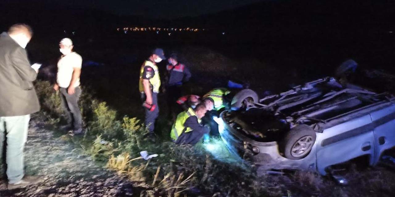 Afyon'da feci kaza! 4 çocuk yetim kaldı   