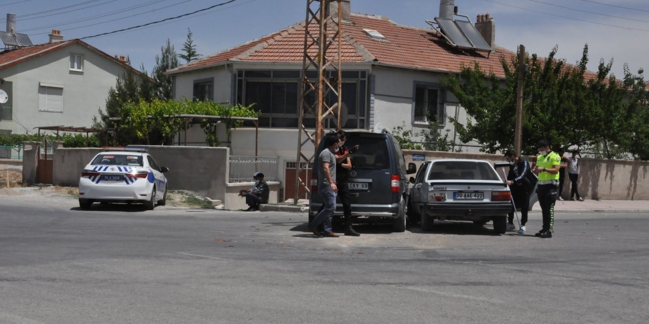 Kılbasan köy yolunda kaza! 3 yaralı